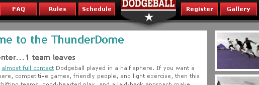 Thunderdome dodgeball